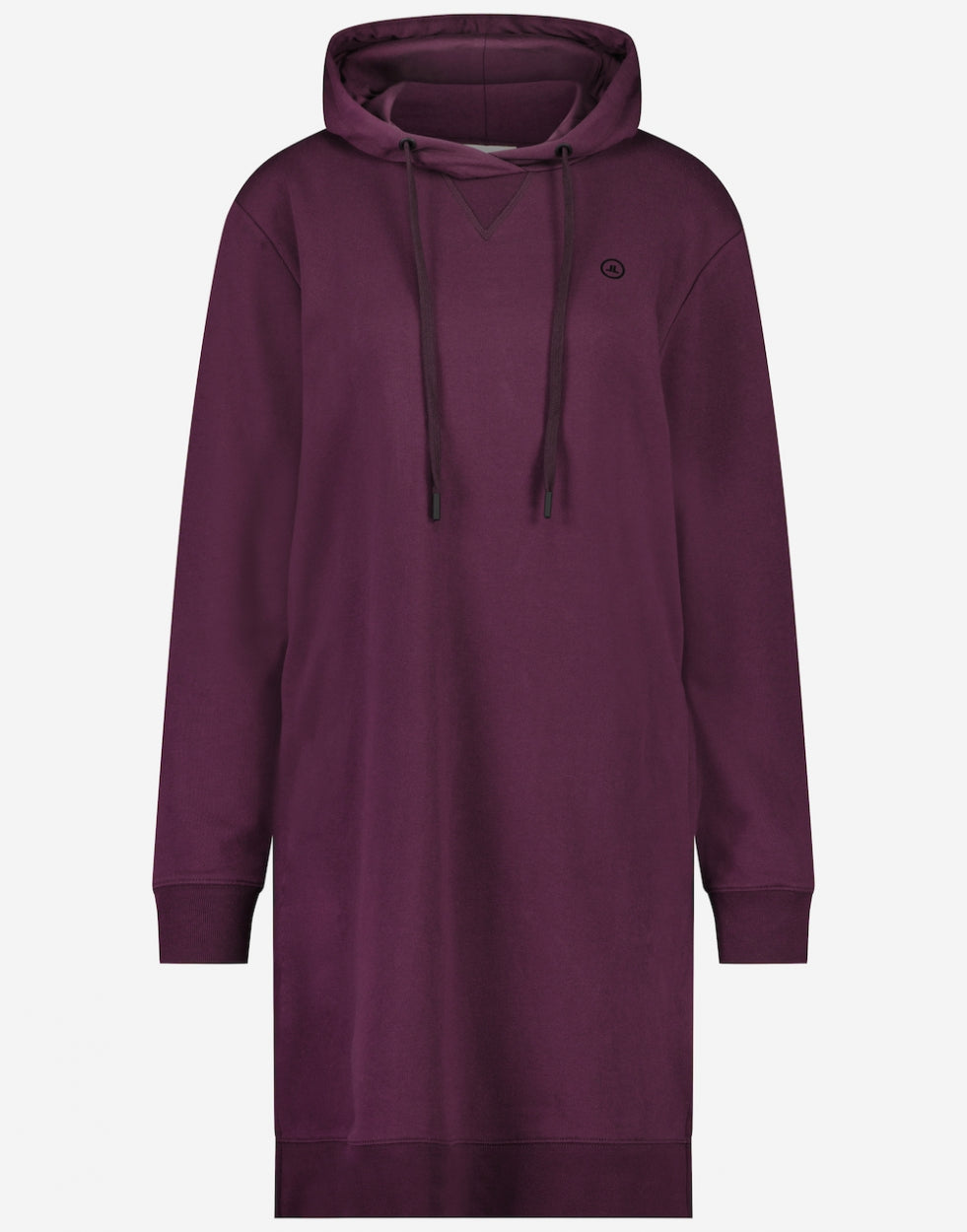 Hoody Dress Organic Cotton | Deep Purple