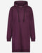 Hoody Dress Organic Cotton | Deep Purple