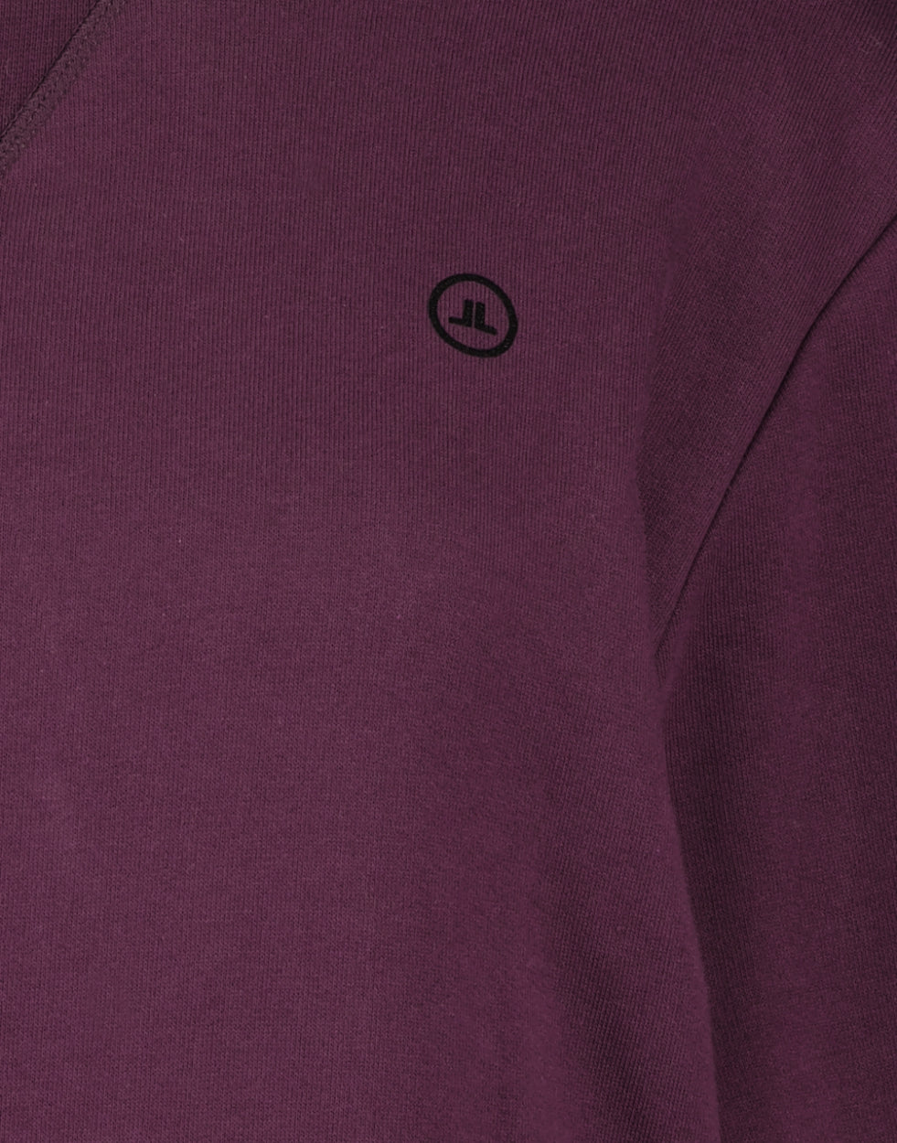Hoody Dress Organic Cotton | Deep Purple