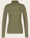 Organic slim top Organic Cotton | Old green