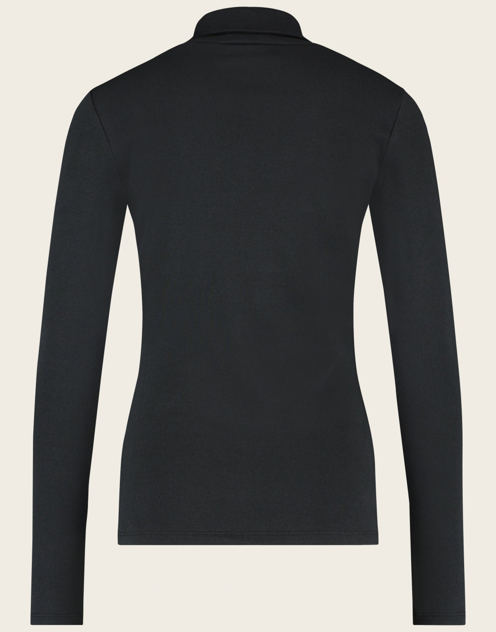 Organic slim top Organic Cotton | Old black