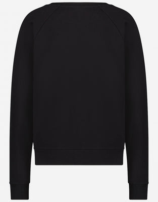 Soft Sweater Past Organic Cotton | Black