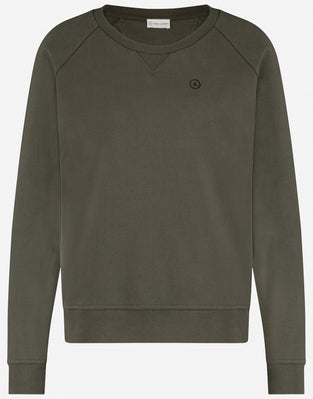 Soft Sweater Logo Organic Cotton | Green