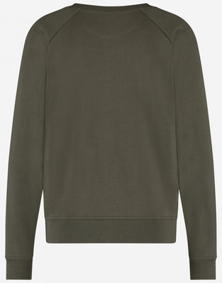 Soft Sweater Logo Organic Cotton | Green