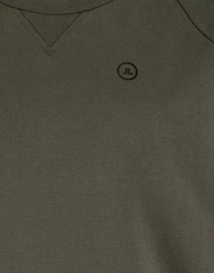 Soft Sweater Logo Organic Cotton | Green