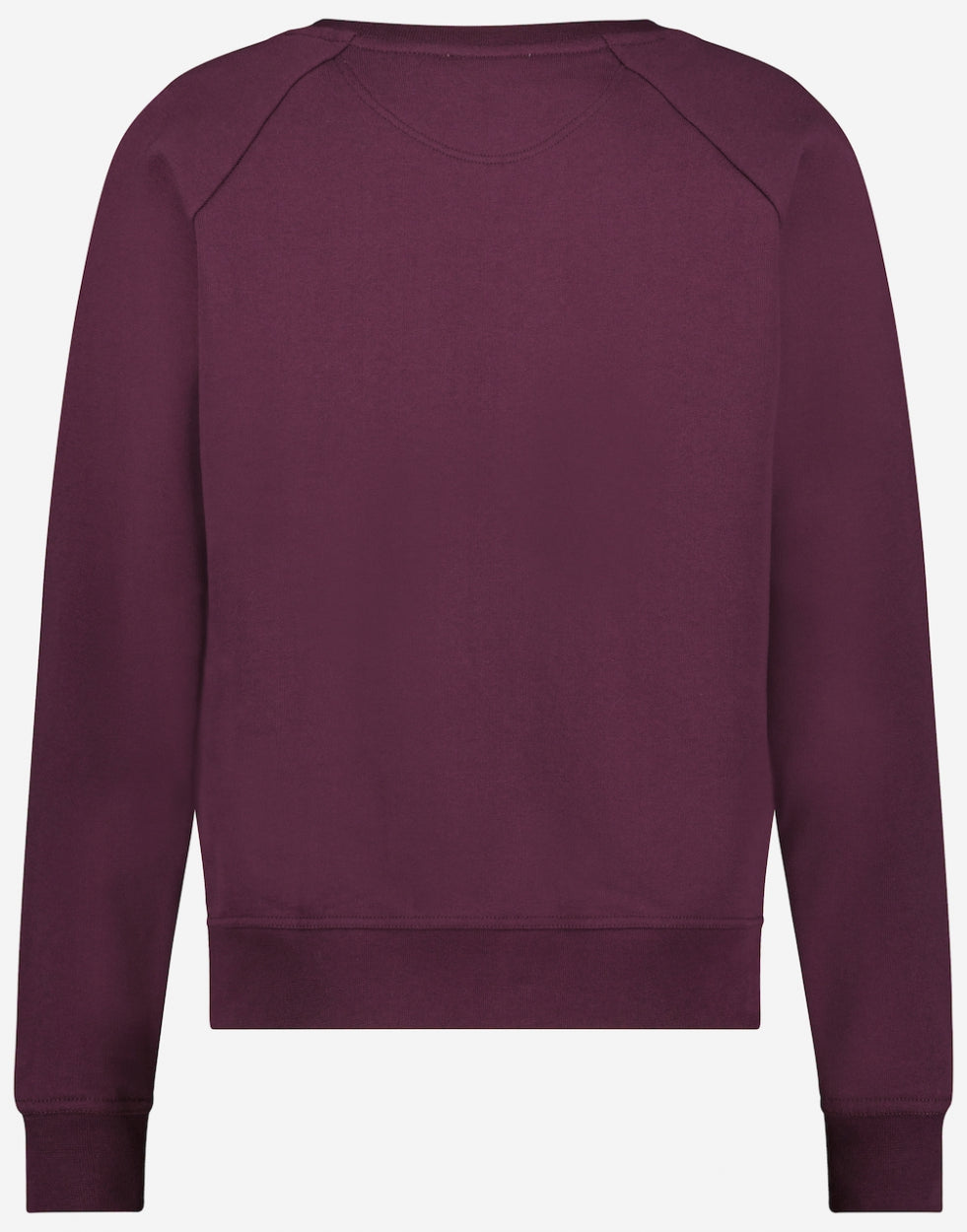 Soft Sweater Logo Organic Cotton | Deep Purple