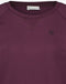 Soft Sweater Logo Organic Cotton | Deep Purple