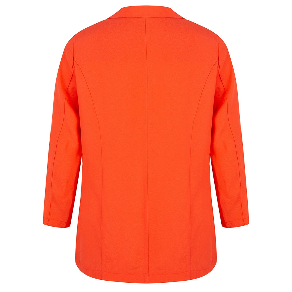 Celeste Open Blazer | Coral