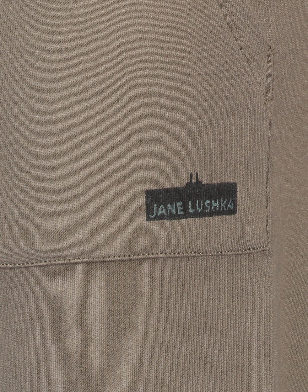 Jogger Logo vintage Organic Cotton | Old green