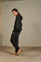 Hoodie Logo Vintage Organic Cotton | Old black