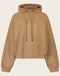 Hoodie Logo Vintage Organic Cotton | Old copper