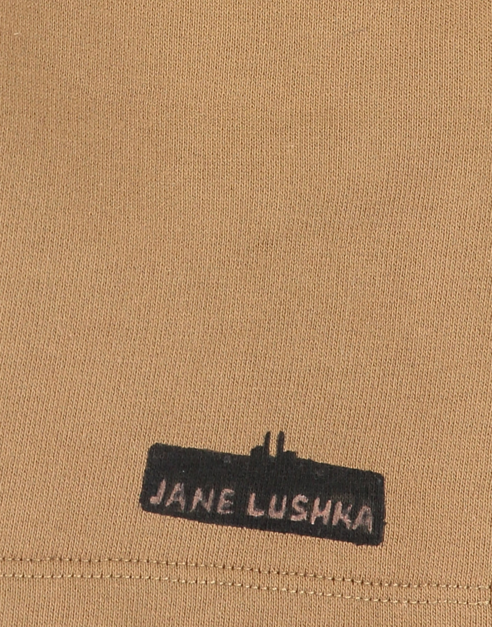 Hoodie Logo Vintage Organic Cotton | Old copper