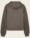Hoodie Logo Vintage Organic Cotton | Old green