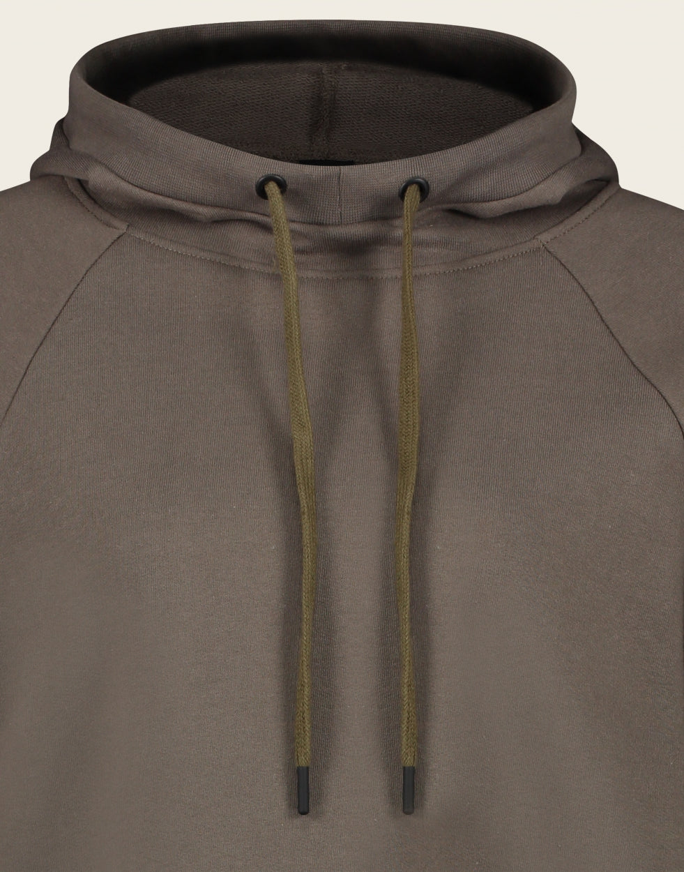 Hoodie Logo Vintage Organic Cotton | Old green