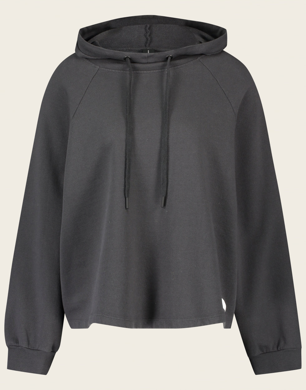 Hoodie Logo Vintage Organic Cotton | Old black