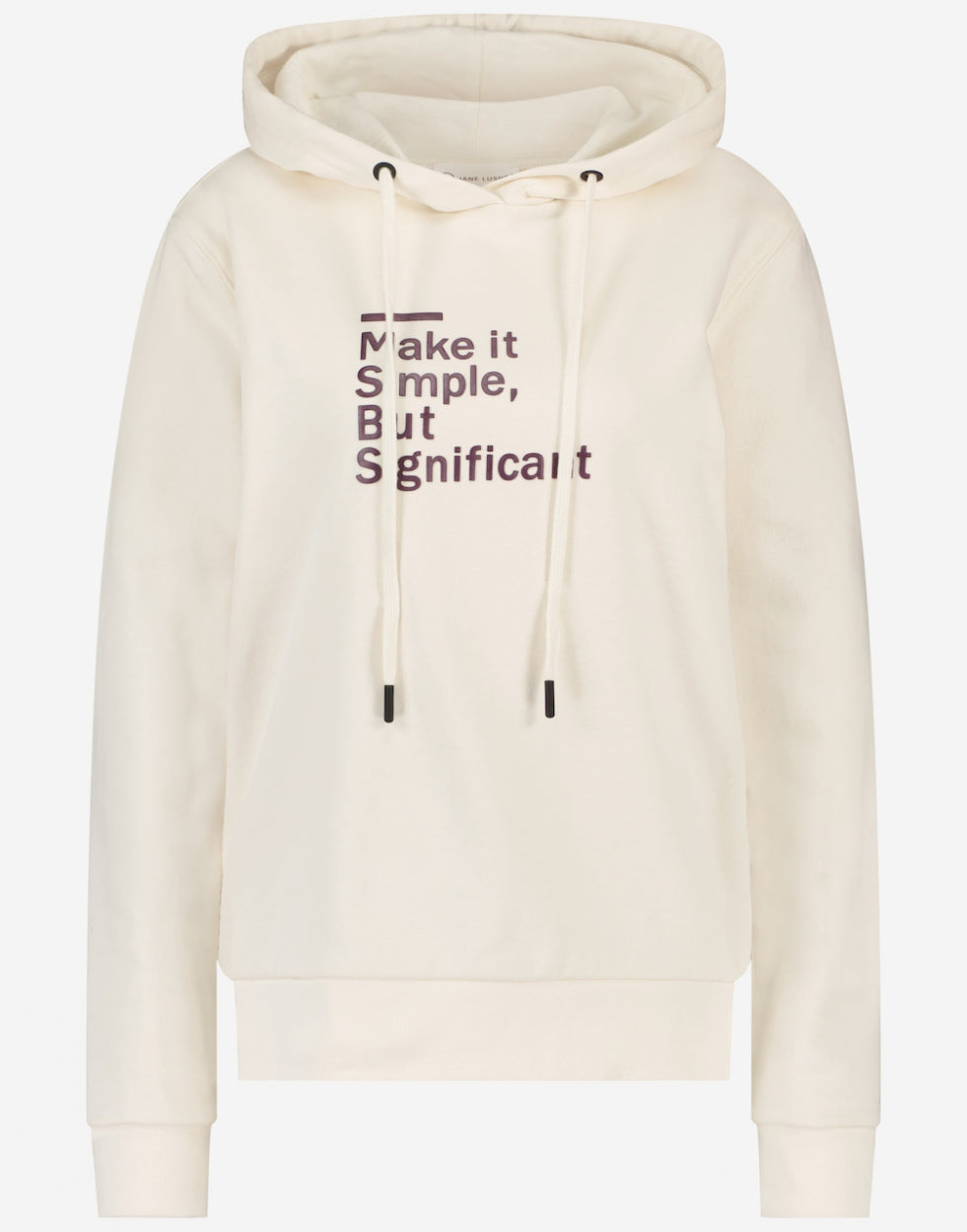 Hoodie Sweat Make it Organic Cotton | Ecru