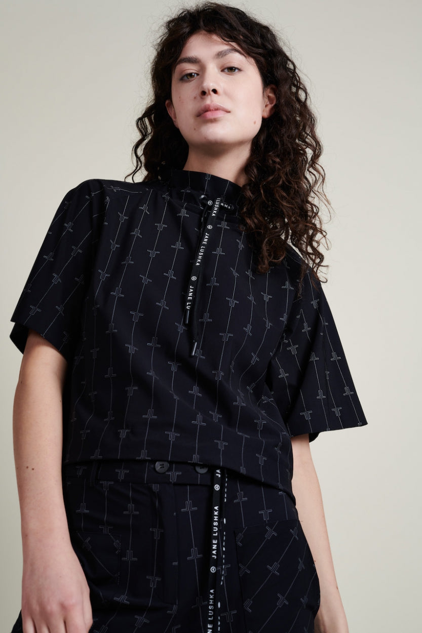 Top Florian Technical Jersey | Black