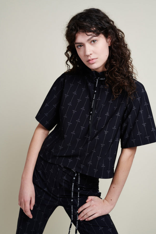 Top Florian Technical Jersey | Black