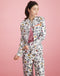 Joan Cropped Jacket Bloom | White
