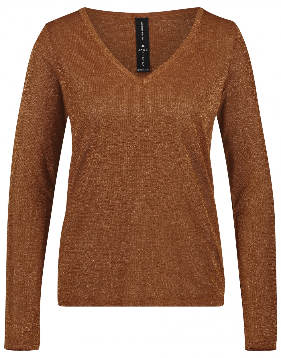 Grace V-Neck | Tobacco