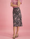 Lauren Skirt Black and Bloom | Black