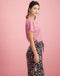 Lauren Skirt Black and Bloom | Black