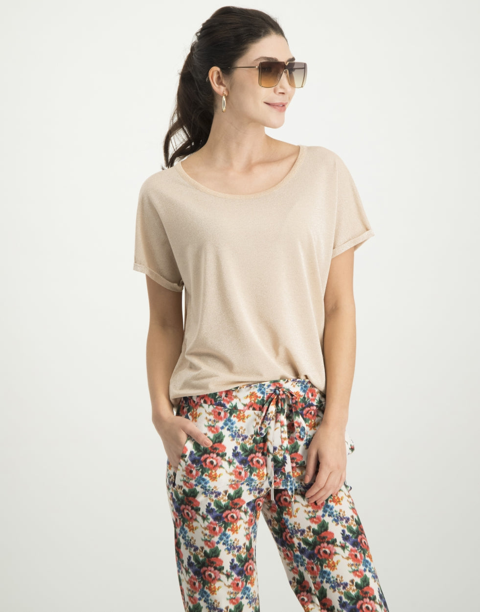 Hope Short Sleeve Top | Yellow