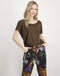 Hope T shirt | Brown