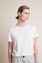 T-Shirt Logo Organic Cotton | Gardenia