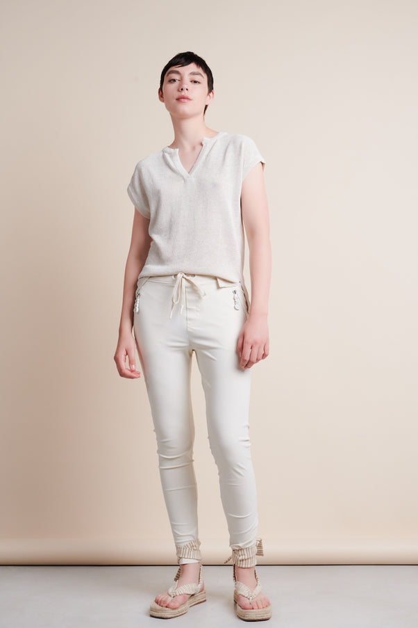 Vest Pilates | Ecru
