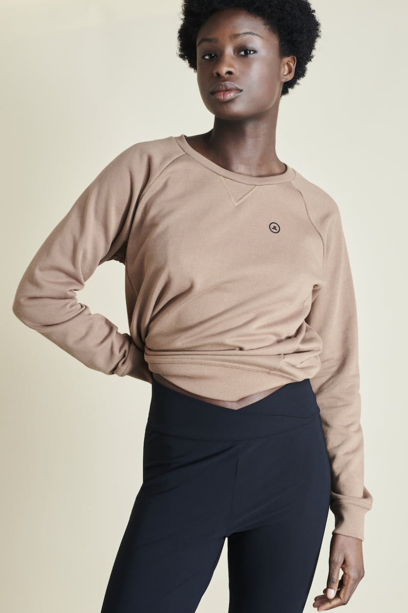 Soft Sweater Logo Organic Cotton | Copper