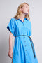 Romy Dress Short Technical Jersey | Light Blue
