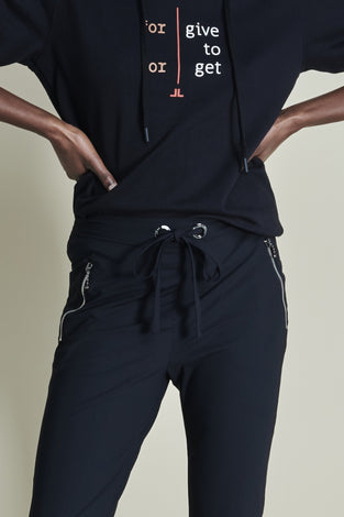 Hoodie Sweat ForgiveOrganic Cotton | Black