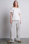 T-Shirt Logo Organic Cotton | Gardenia