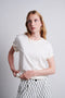 T-Shirt Logo Organic Cotton | Gardenia