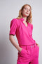 Irma Blouse Technical Jersey | Cyclamen