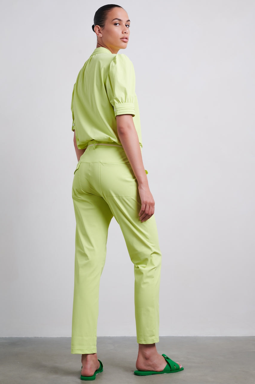 Bery Pants Technical Jersey | Lime