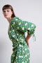 Colinda Dress Eco Viscose | Green Lime