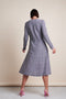 Jessica Dress Short Technical Jersey | Purple Melange