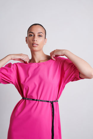 Rene Dress Technical Jersey | Cyclamen