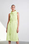 Rita Dress Technical Jersey | Lime
