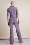 Kikkie Blouse Technical Jersey | Light Purple