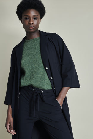Blazer Luciana Long Technical Jersey | Black