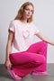 T-Shirt Tyra Sun Organic Cotton | Rose