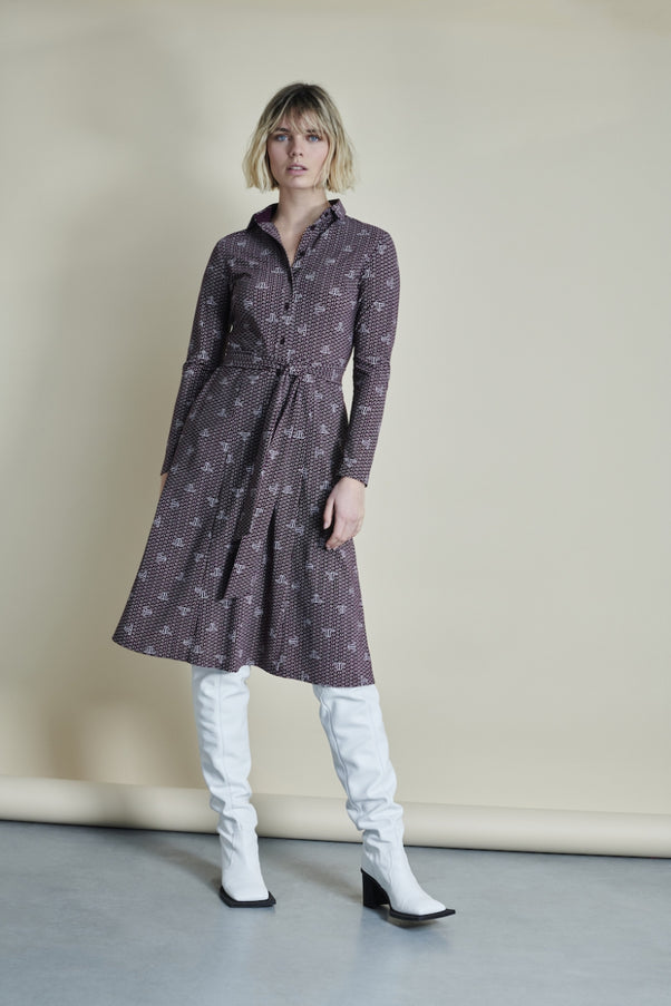 Dress Barbara Technical Jersey | Purple