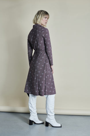 Dress Barbara Technical Jersey | Purple