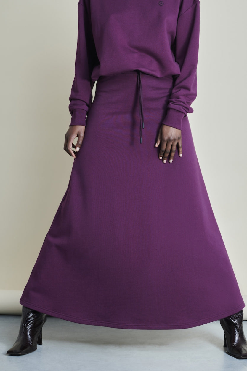 Organic cotton maxi skirt clearance