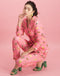 Eva Easy To Wear Blazer Tropical | Coral