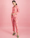 Eva Easy To Wear Blazer Tropical | Coral