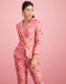Eva Easy To Wear Blazer Tropical | Coral
